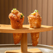 CRISPY WONTON SPICY TUNA CONES